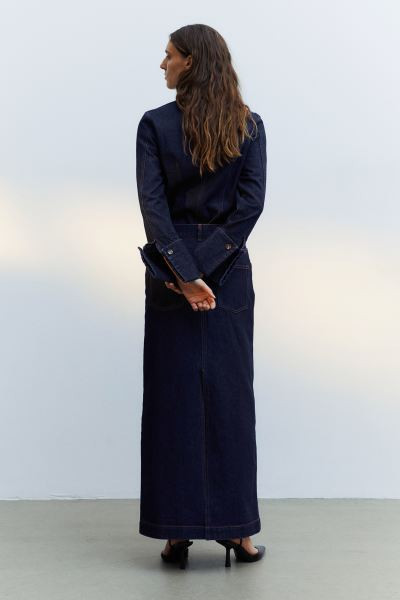 Long Denim Skirt | H&M (US + CA)