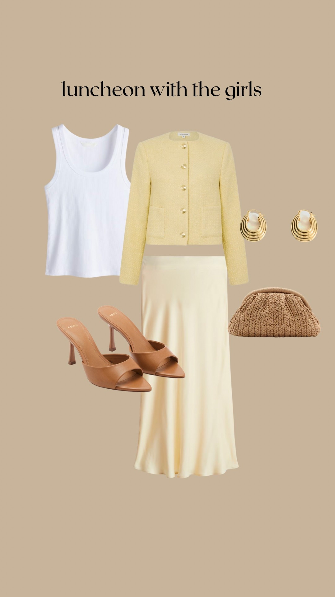 Butter yellow inspo outfit - luncheon with the girls 

#LTKspring #LTKsummer #LTKstyletip
