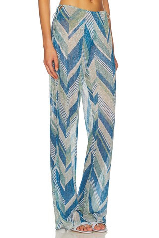Ollie Wide Leg Pant in Glacier | Revolve Clothing (Global)