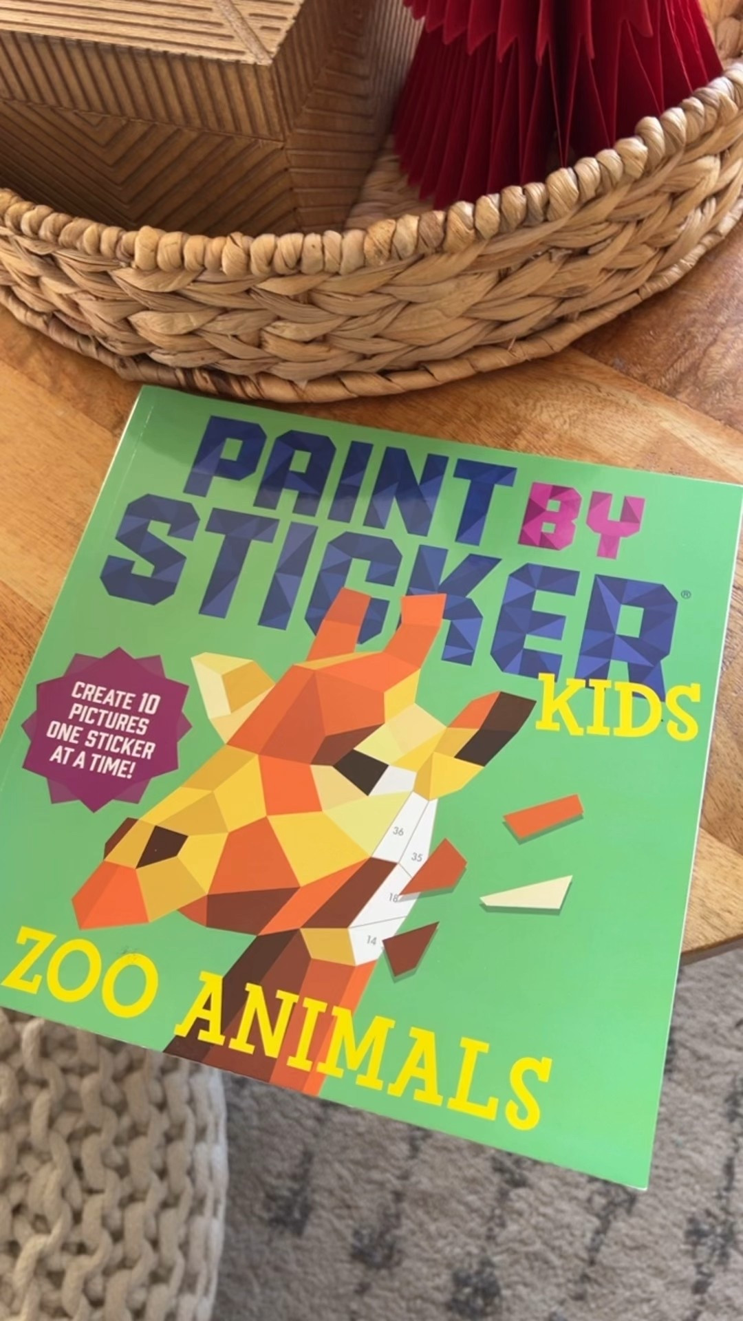 Amazon sticker mosaic books are a fun screen free, mess free creative activity for the kids. I enjoy doing these too! Great for car rides, waiting rooms, quiet time. #Gift guide kids Amazon finds valentine

#LTKKids #LTKFindsUnder50