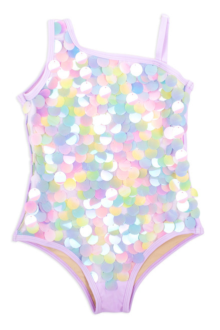 One Piece One Shoulder- Tie Dye Paillete | Shade Critters