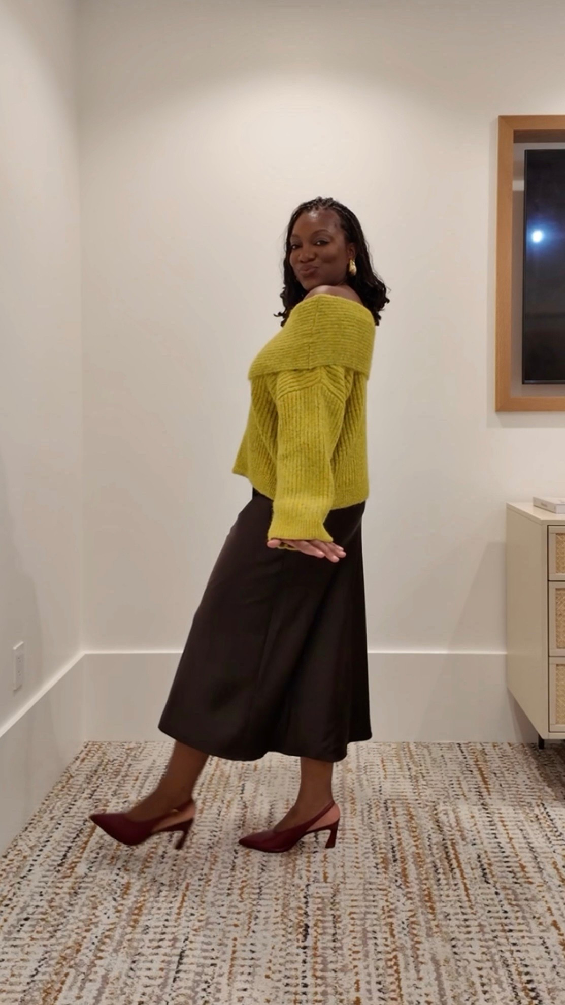 On a mission to wear more color this fall starting with this off the shoulder sweater paired with these cranberry red slingback heels

#LTKShoeCrush #LTKSeasonal #LTKStyleTip