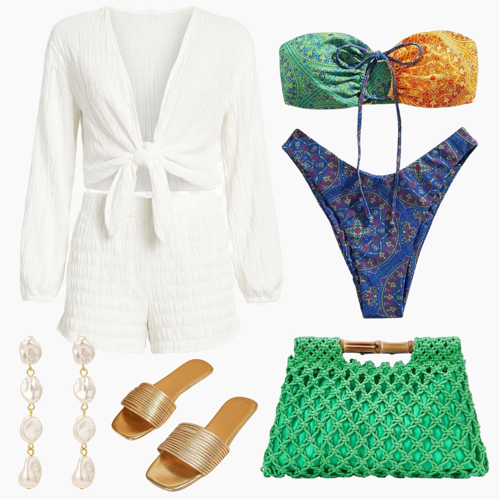 Color-pop swim meets breezy white coverup—this vibrant look was made for poolside lounging and fruity cocktails. A must-pack for any summer getaway. #ResortWear #TropicalStyle #SwimStyle #VacationVibes #LTKResort #BeachChic

#LTKStyleTip #LTKItBag #LTKSwim