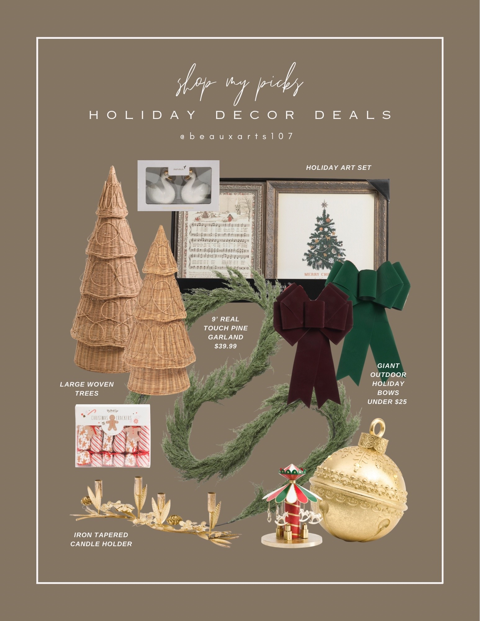 Save on these cute holiday decor deals!

#LTKFindsUnder100 #LTKHoliday #LTKSaleAlert