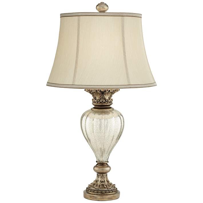 Montebello Antique Gold Mercury Glass Table Lamp | Lamps Plus