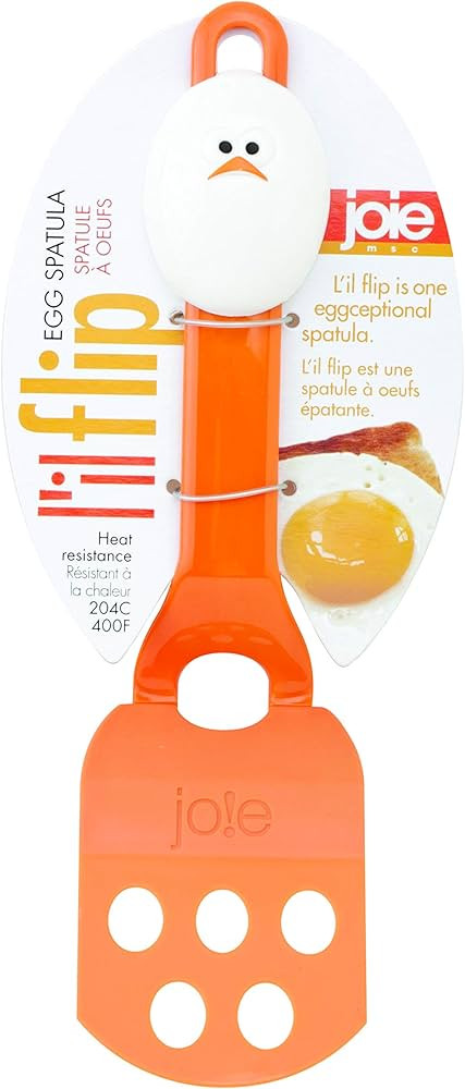 Joie Lil' Flip Egg Spatula, Slotted and Compact Design, Nylon Material, Multi-Use For Flipping An... | Amazon (US)