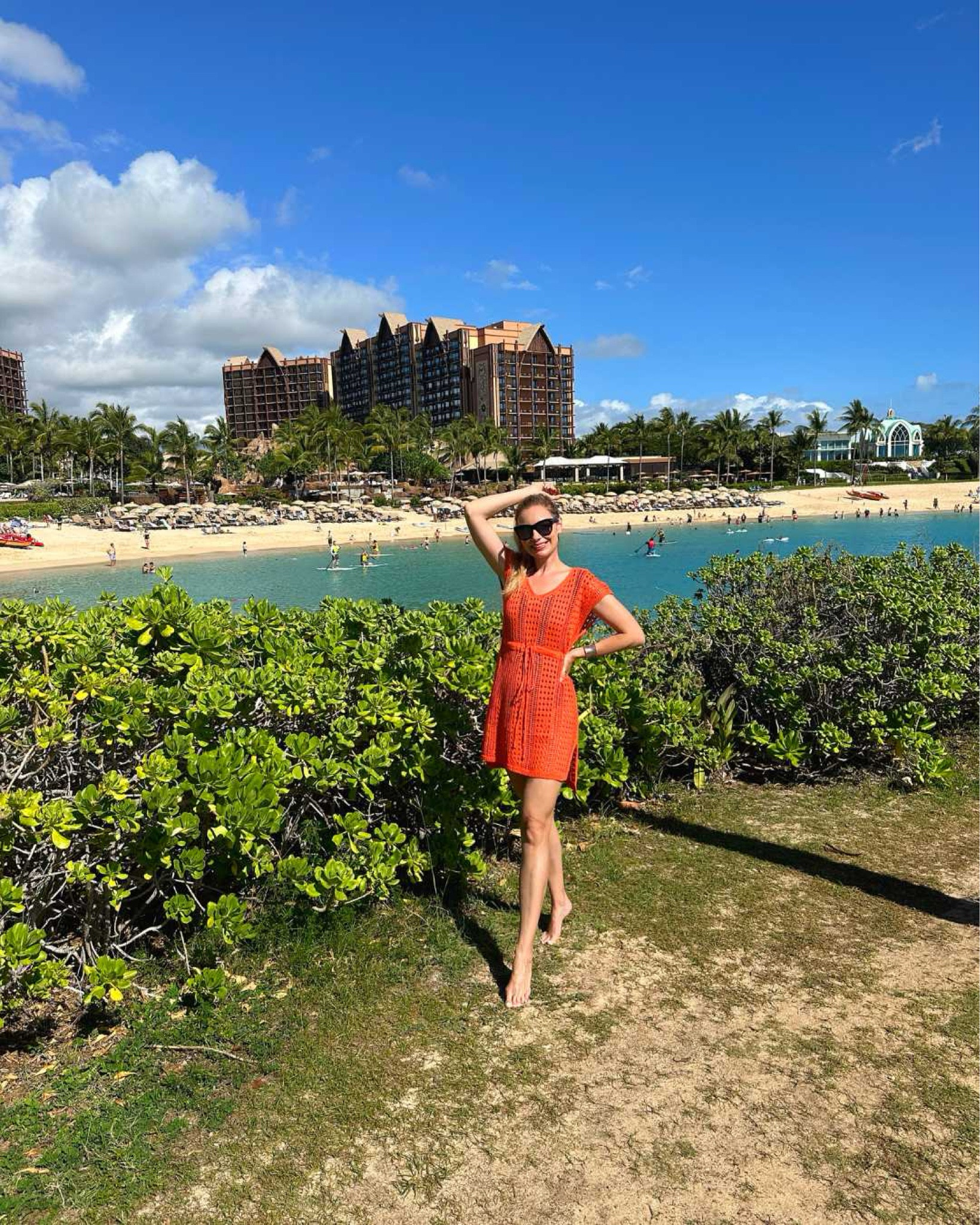 
Enjoying the sun and sea in this beautiful crochet beach cover-up! 🌞🌴 The perfect blend of style and comfort for a beach day. Can't get enough of this vibrant look! 🏖️👙Tagging a few more beach cover-up outfits. Women's Fashion & Accessories. #BeachCoverUp #CrochetFashion #SummerStyle #BeachDay #SwimwearStyle #VacationVibes #ResortWear #SunnyDays #BeachEssentials #CreatorFavorites2024
