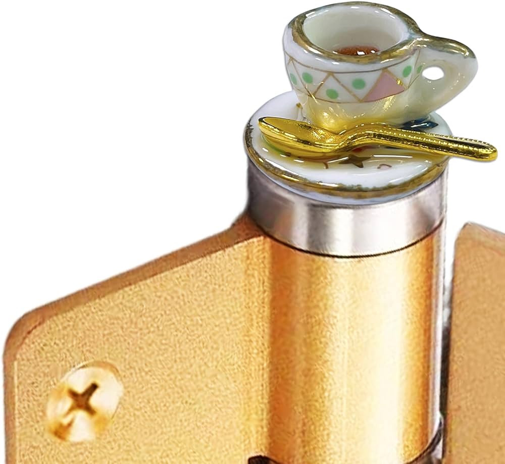 2025 New Hinge Heads Decorative Topper: Magnetic Tea Cup Door Hinges Toppers Home Decoration Mini... | Amazon (US)
