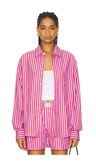 Comme Si La Shirt Classica in PInk. - size S | Revolve Clothing (Global)