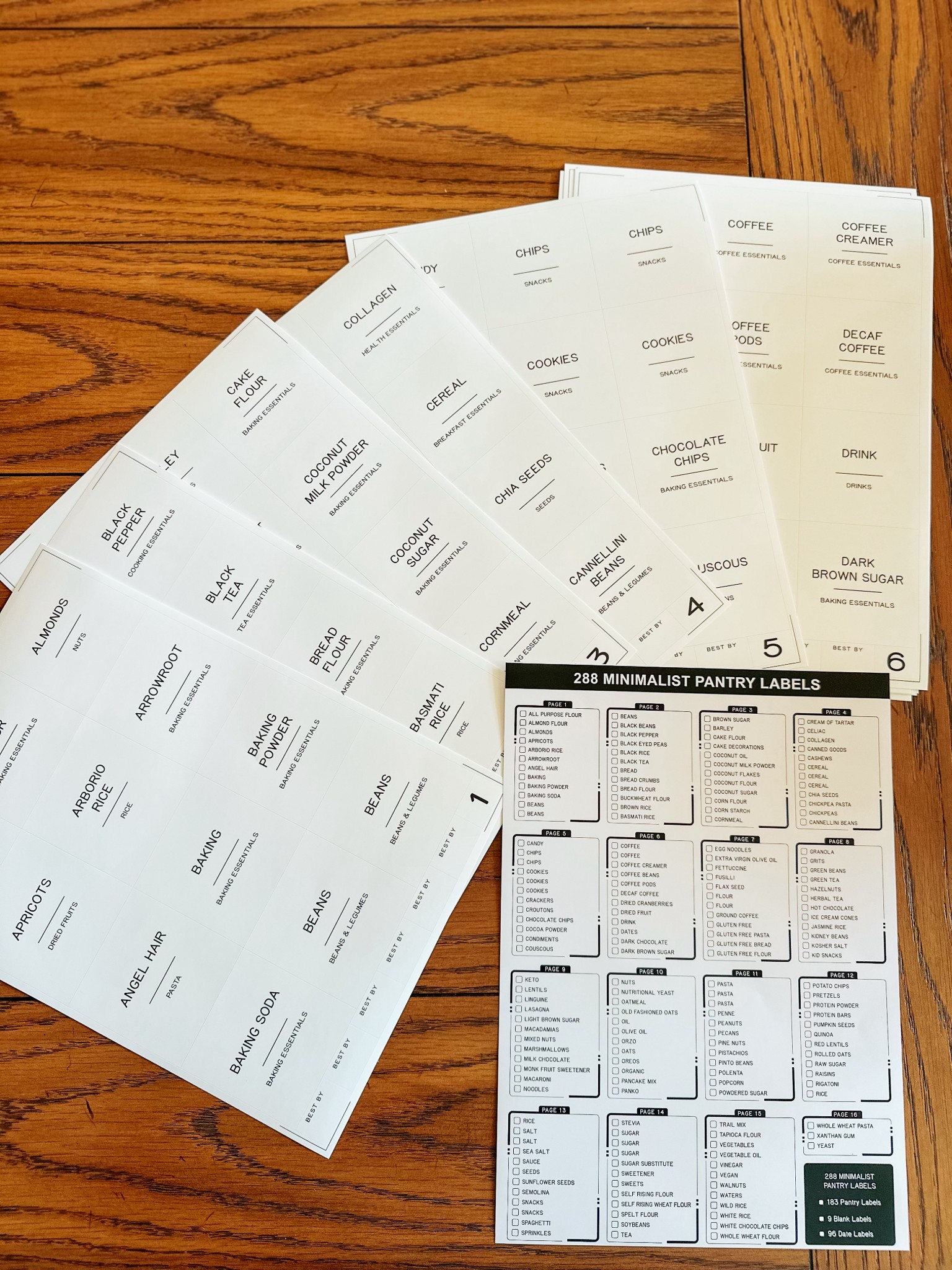 Proof that pantry organization can be aesthetic too 🤍
These Amazon pantry labels (288 for under $9) are giving minimal, clean, elevated, and actually functional. The kind of organization that makes you want to stay organized (and not just for the photo 😅).

Perfect for dry goods, snacks, spices, baking staples, coffee, pasta, cereal, and all the everyday chaos that lives in a mom pantry. No Cricut, no DIY stress, no label maker skills required. Just peel, stick, and instantly feel like your life is together.

👉 Shop this pantry must-have on my LTK and give your pantry a simple, affordable glow-up. Because aesthetic + functional is the only vibe we’re accepting. ✨

#LTKHome #PantryAesthetic #AmazonHomeFinds #PantryOrganization #OrganizedHome #MomLifeOrganization #NeutralHome #MinimalHome #KitchenOrganization #HomeGlowUp

#LTKHome #LTKmomlife