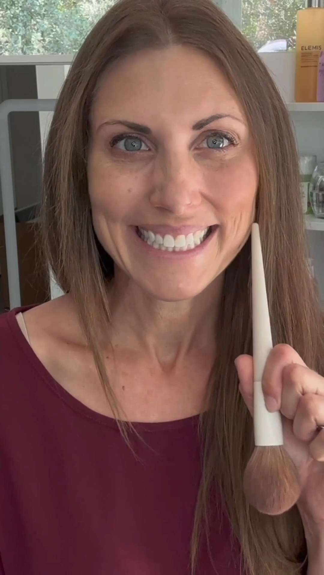 Trying out the BUXOM Plump Shot™ Peptide Plumping Blush to see if it really delivers on its claims! This blush is infused with peptides and promises a visibly plumped, glowy look.  

 #LTKOver40 #LTKFindsUnder50 #LTKBeauty