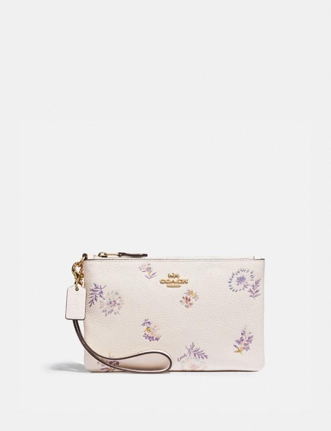 Small Wristlet With Meadow Prairie Print | Coach (US)