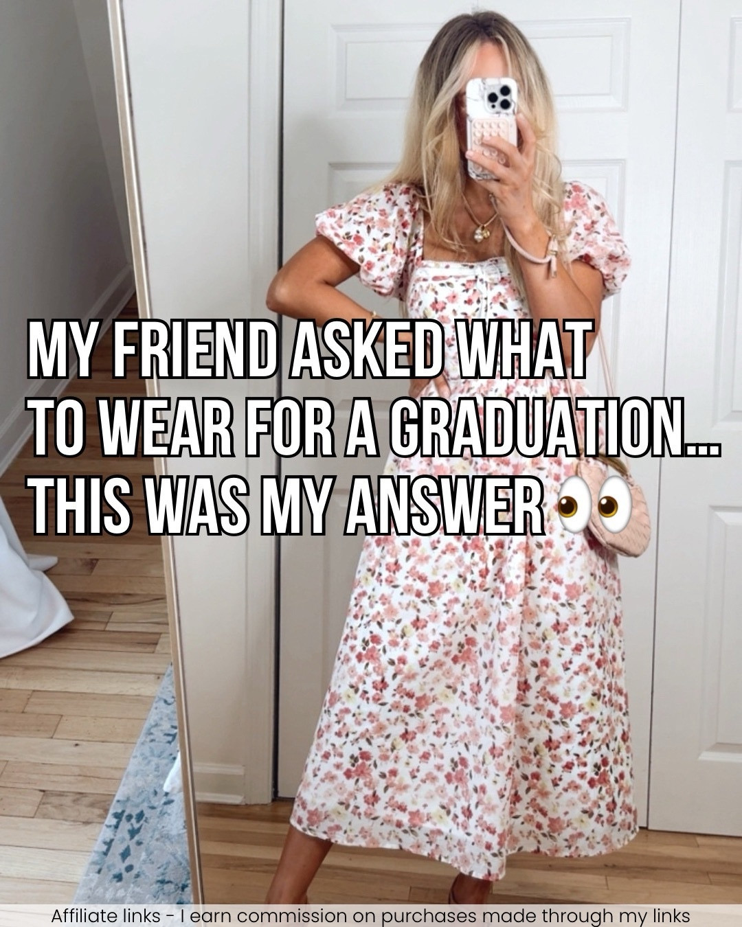 Affiliate links - I earn commission on purchases made through my links | graduation outfits