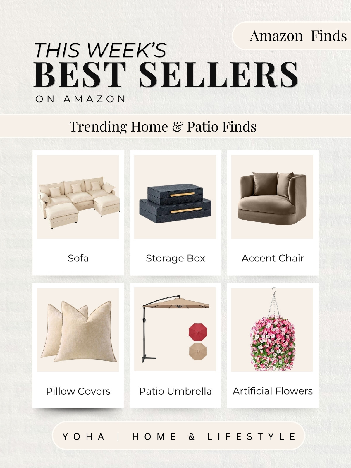 Revamp your space with these trending home & patio essentials! From cozy sofas to chic decor, these Amazon best sellers are perfect for creating a stylish and comfortable home. Everything linked below for you! 🫶 

 #LTKHome #LTKSaleAlert