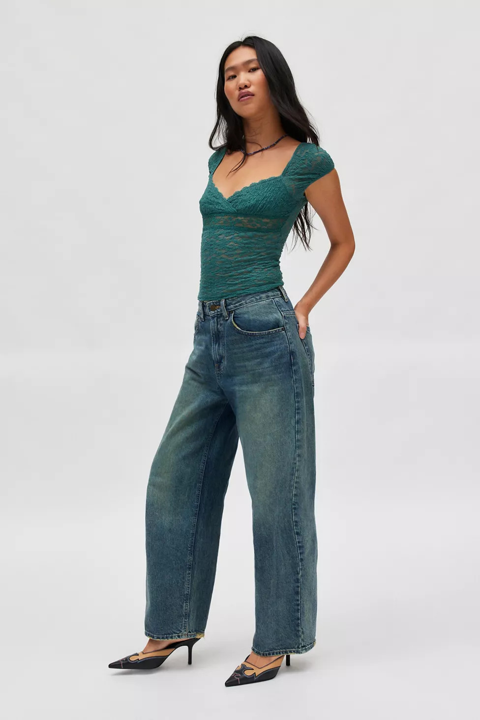 Kimchi Blue Clementine Femme Top | Urban Outfitters (US and RoW)