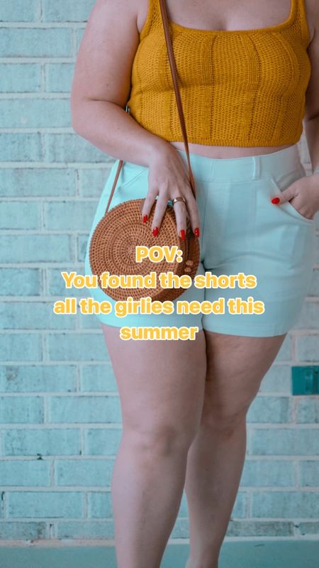 Hello summer shorts 🤩

Perfect for my midsize pear shaped girlies. Plus white shorts that aren’t see through and super comfy? Stunning!



#LTKmidsize #LTKfindsunder100