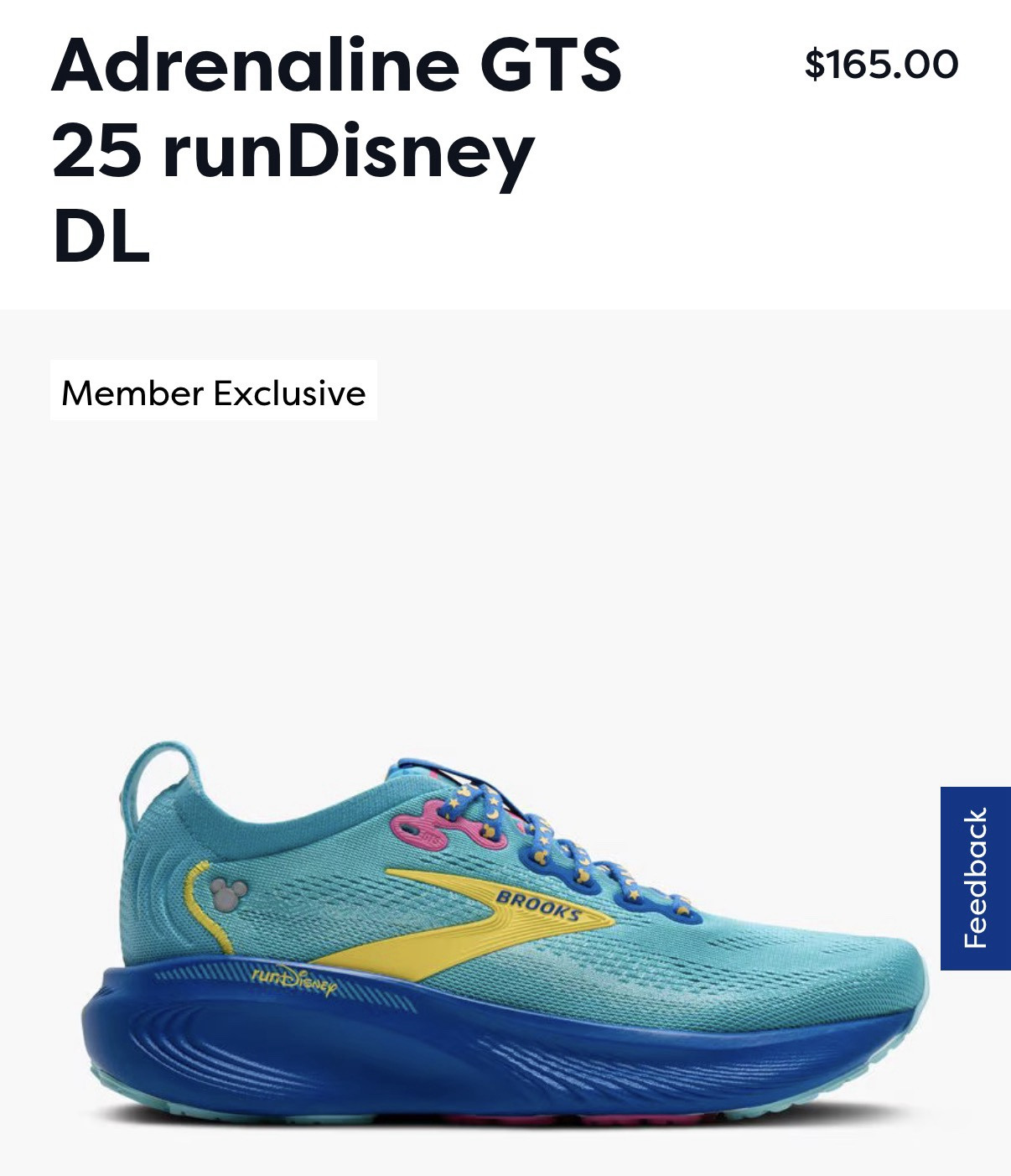 runDisney x Brooks Disneyland Half Marathon shoes available to buy online now!

Sizes already selling out! Grab yours while you can!!

(You will need to either have a member account or create a free one to purchase)

#LTKActive #LTKfitnessgoals