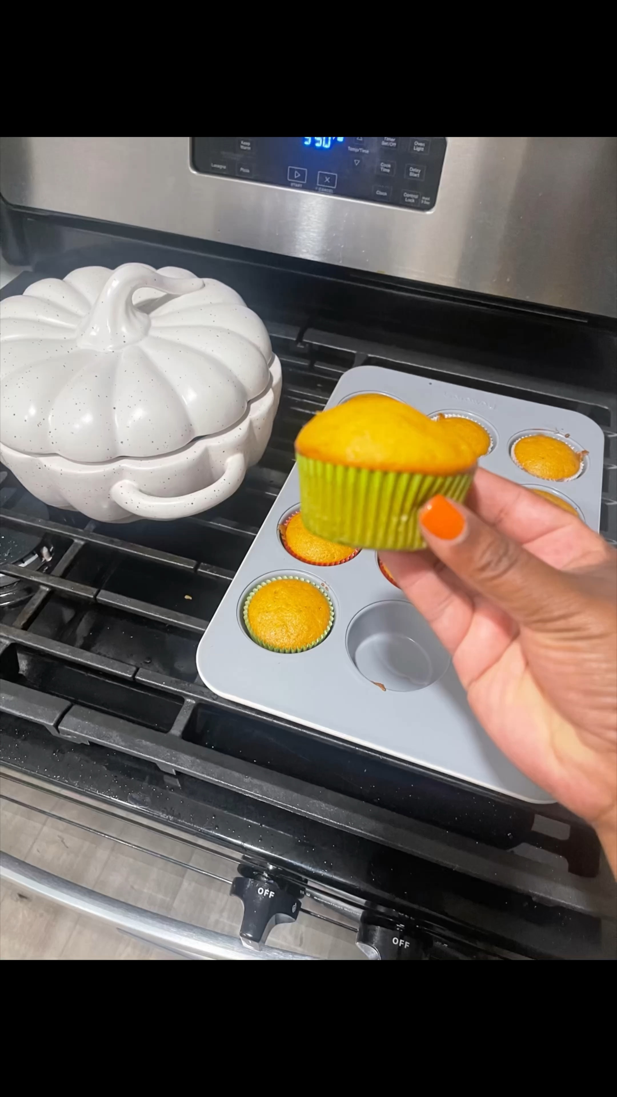 Today I made one of my favorite Fall Recipes.  This Pumpkin Bread is delicious!  Sharing some of my Fall Favorites and this recipe 🎃:

Quick and Easy Pumpkin Bread
Pumpkin Canned 15oz
Flour 3 1/2 cups
Sugar 3 cups
Baking soda 2 tsp
Cinnamon 2 tsp
Nutmeg 1 tsp
Salt 1 1/2 tsp
4 eggs
Vegetable oil 1 cup
Water 2/3 cup

#quickandeasypumpkinbreadrecipe #largepumpkinbakingdish #nespressomachine

#LTKGiftGuide #LTKhome #LTKHalloween