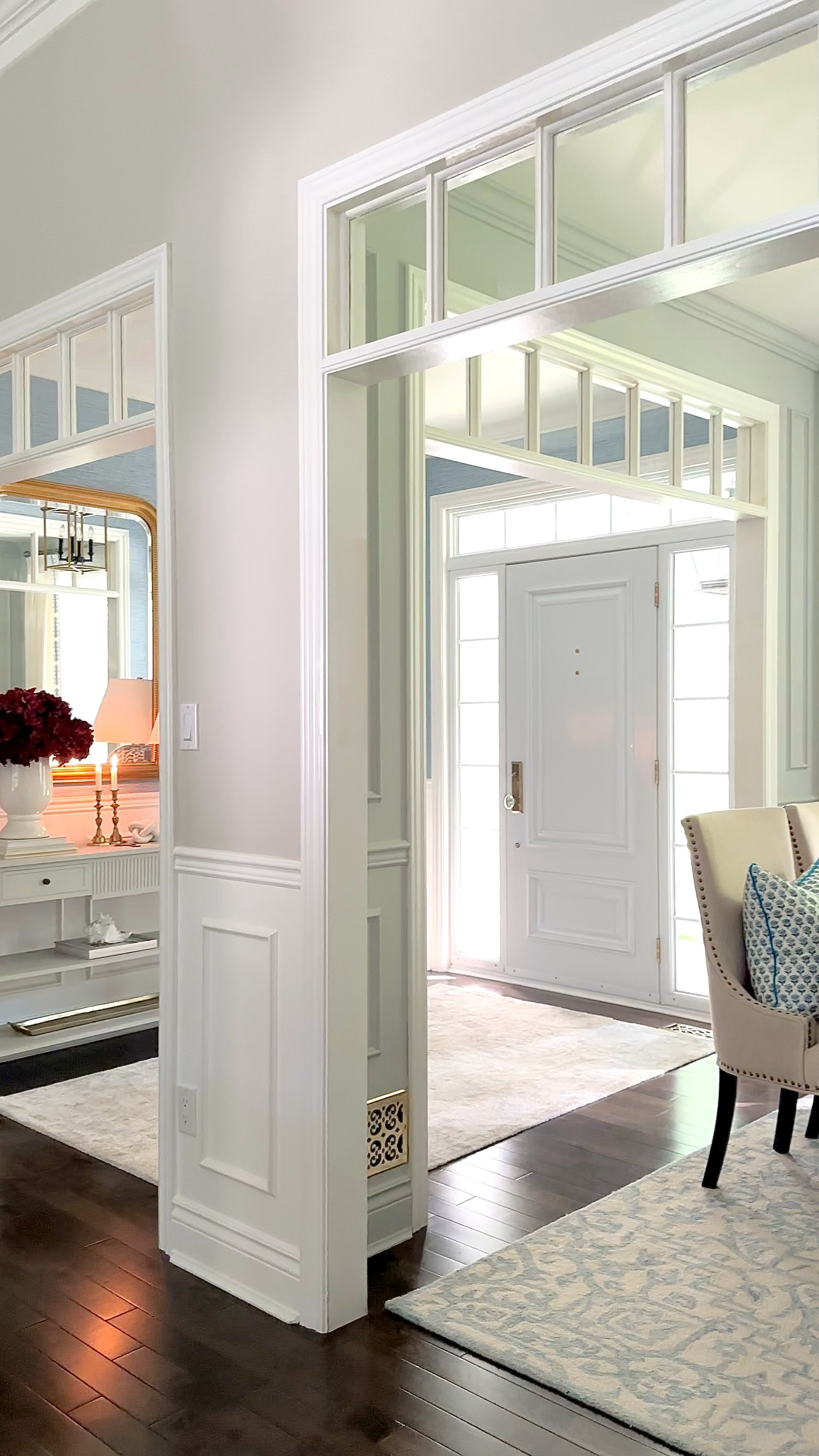 Simple and chic fall decor in our entryway - a gorgeous floral arrangement and warm candles set the fall mood

#LTKSeasonal #LTKHome #LTKStyleTip