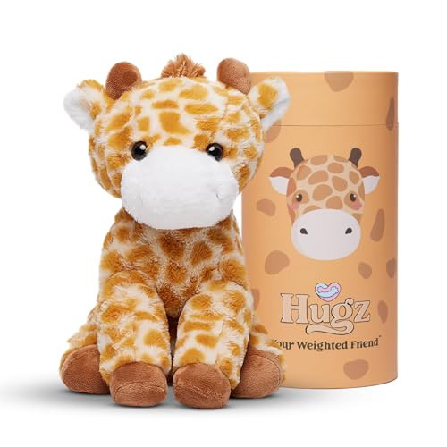 Hugz Official Weighted Stuffed Animal 3.8 lb for Adults and Kids - Premium Stuffed Plushie (Moose The Giraffe) | Amazon (US)