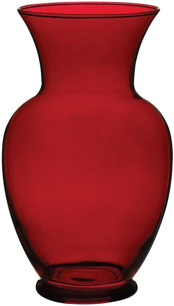 8 3/4" Spring Garden Vase and Flower Guide Booklet - Decorative Glass Flower Vase for Floral Arra... | Amazon (US)