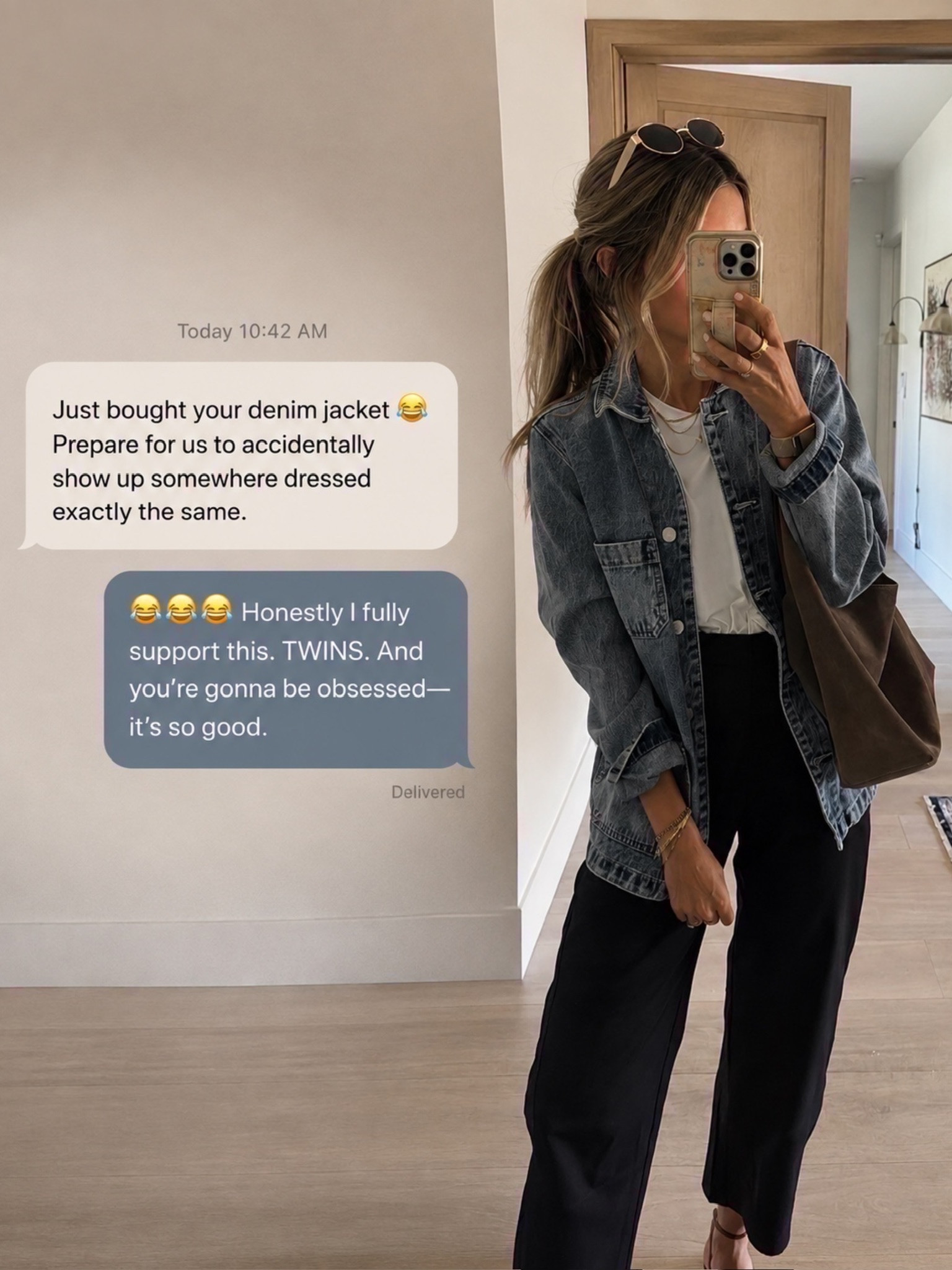 You are going to be obsessed with this denim jacket!!

#LTKootd #LTKOver40 #LTKSeasonal