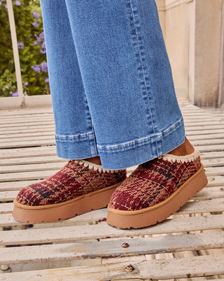 Emberlane Embroidered Design Platform Mules Multi / 7.5 | VICI