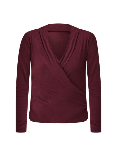 Shawl Collar Wrap Top | Ann Taylor