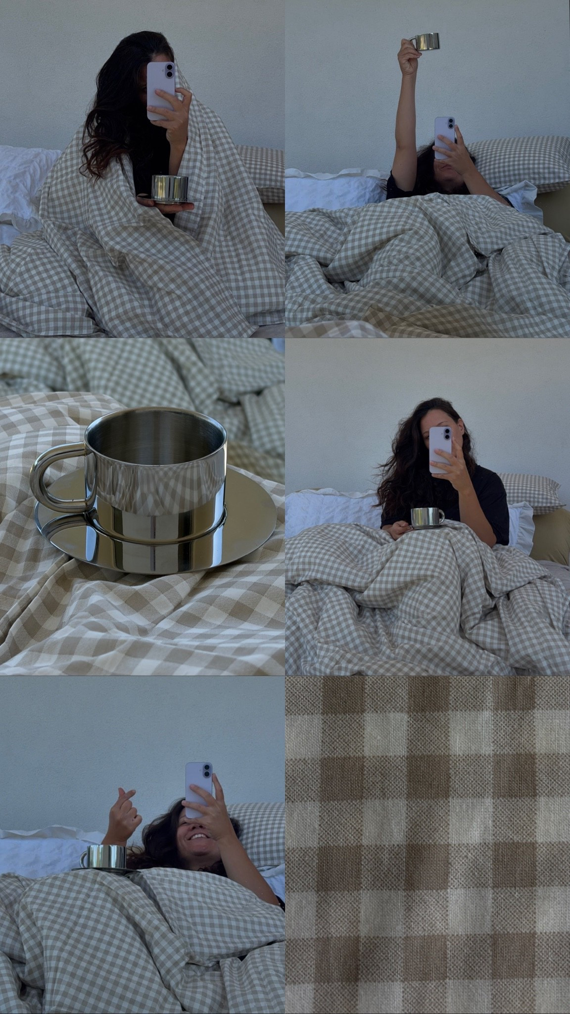 Obsessed with this checked bedding 🤎🤍

#LTKHome