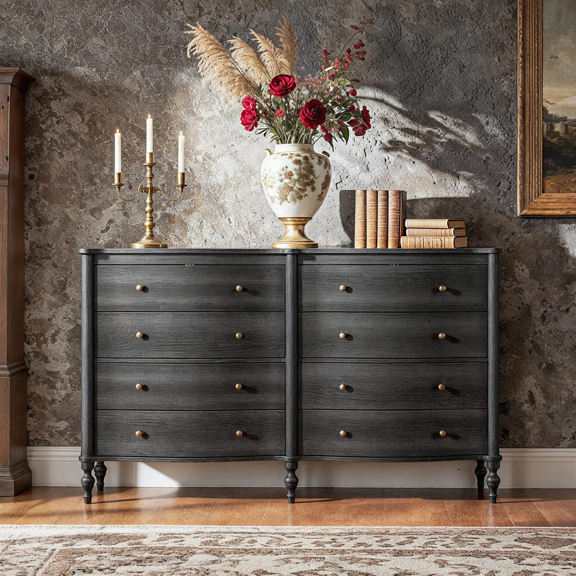63'' W Vintage 8-Drawer Dresser | Wayfair North America