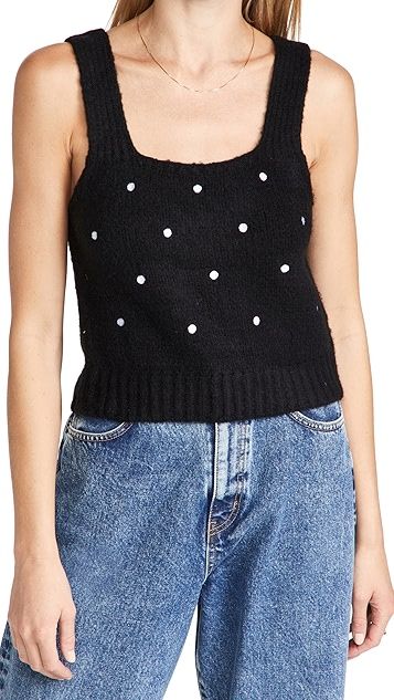 Dot Sweater Tank Top | Shopbop