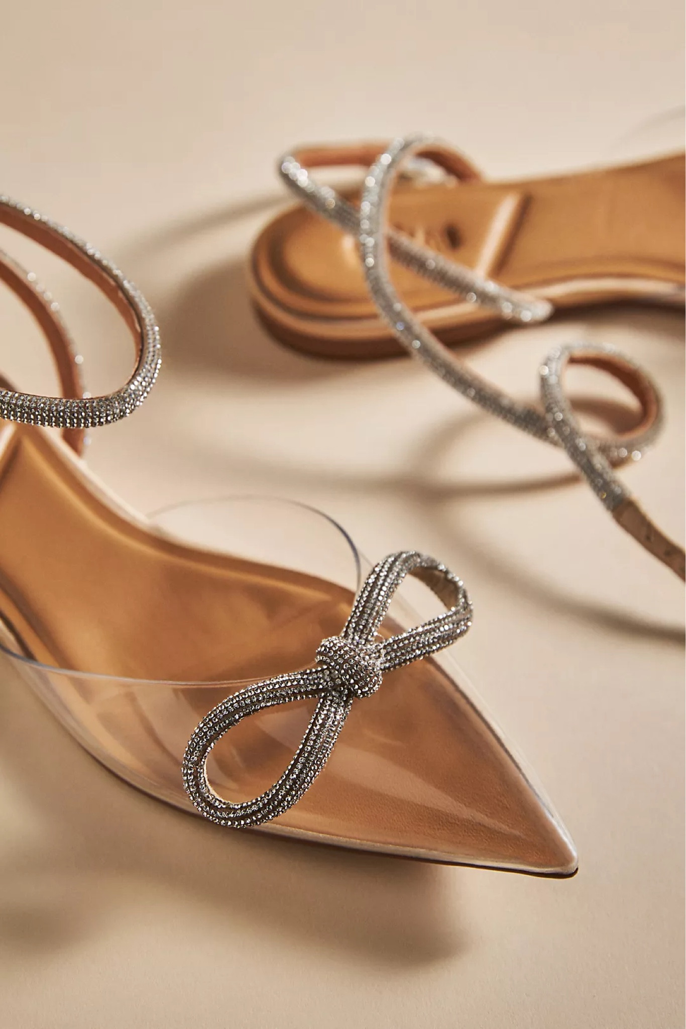 And in nude/clear 🤩 OMG runnnn!! 

#Anthropologie 

#LTKshoecrush #LTKFind #LTKsalealert