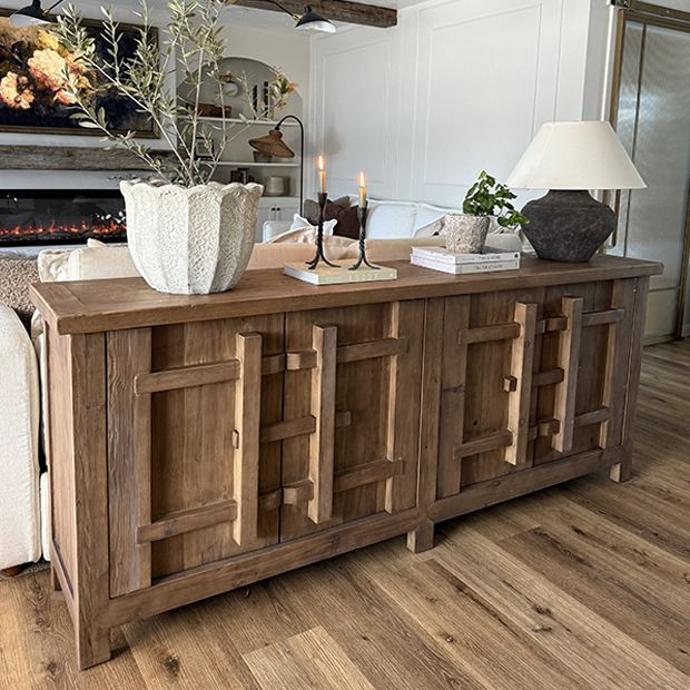 Modern Reclaimed Wood Sideboard | SHIPS FREE | Antique Farm House