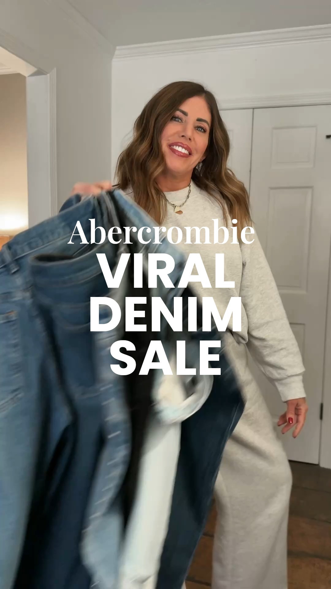 Abercrombie viral denim sale 25% to 40% off and 20% off everything else plus you can stack an extra 15% off with code DENIMAF 
🚨 on sale as low as 50% off🚨

My favorite style is the 90s high-rise relaxed. I have them in several washes. They are super comfy with the perfect amount of stretch, very flattering 🍑 and they come in regular and curvy fit. They’re available in five length options and a ton of washes in distressed, non-distressed and embellished. They literally fit everybody type and they’re so versatile.

1- dark/size 29 long
2-medium studded/ 28 long
3- light distressed/ 28 regular
4- black/ 29 long
5-dark distressed / 28 long
6- medium pearl embellished/ 28 long
7 - shiny sequined medium wash/ 28 long



#AbercrombiePartner @abercrombie

#LTKOver40 #LTKSaleAlert #LTKootd