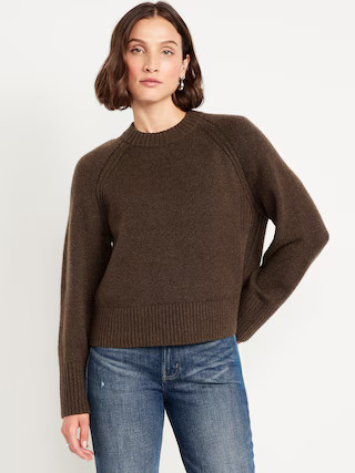 SoSoft Loose Crew-Neck Sweater | Old Navy (US)