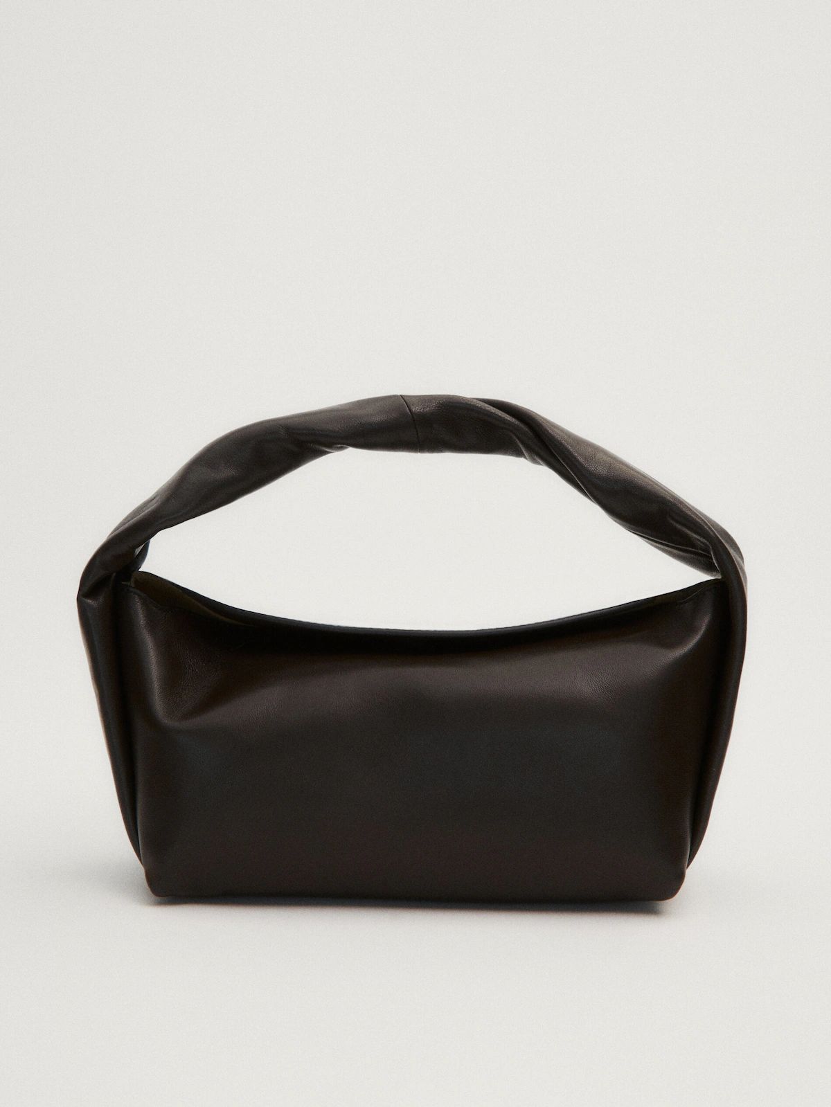 Nappa leather croissant bag | Massimo Dutti (US)