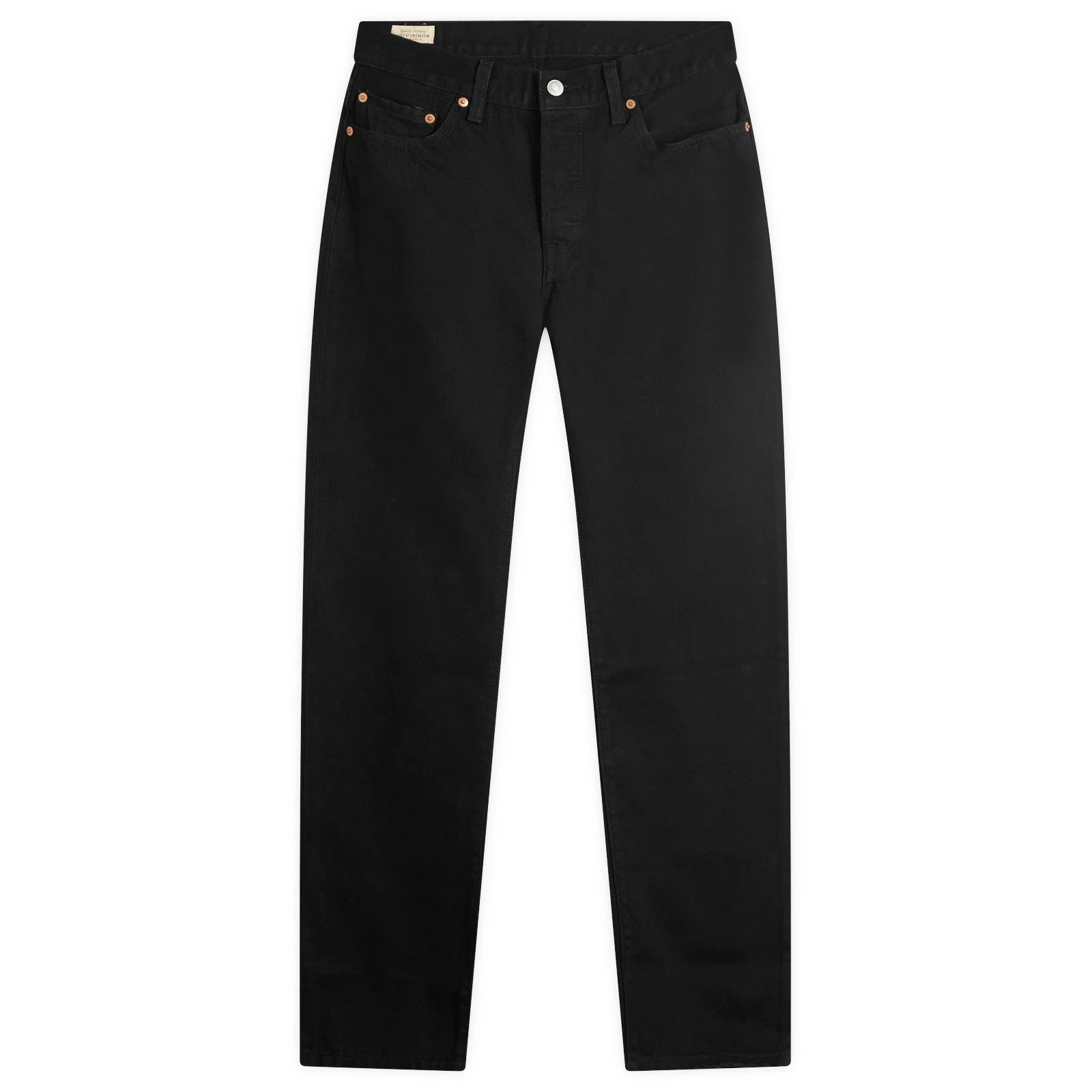 Levi's Women's Straight Leg Jeans in Black, Size X-Large | END. Clothing