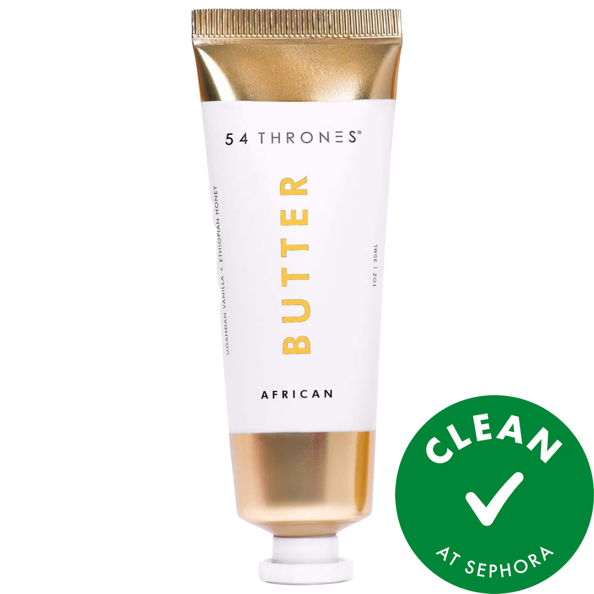 54 Thrones Mini AFRICAN Beauty Butter- Intensive Dry Skin Treatment 1 oz / 30 mL Ugandan Vanilla and Ethiopian Honey | Sephora (US)