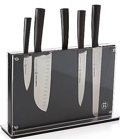 Schmidt Brothers Cutlery Black Downtown Magnetic Knife Block | Dillard's