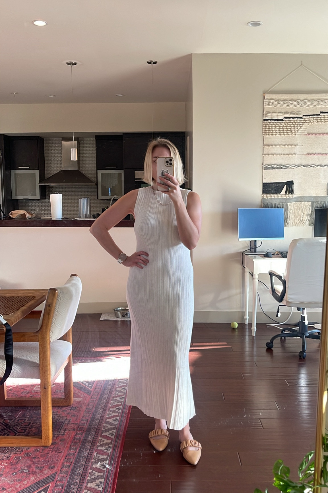 This knit target dress is so comfortable and perfect for work or with booties and a jacket a dinner! I’m in love. It’s on sale online so I asked the store if they would price match and they did FYI :) Bought for $22!

#LTKSaleAlert