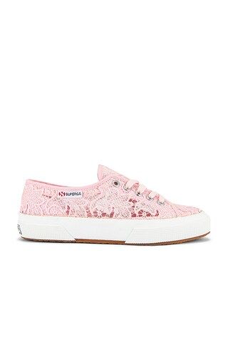 Superga 2750 Macrame Sneaker in Pink from Revolve.com | Revolve Clothing (Global)