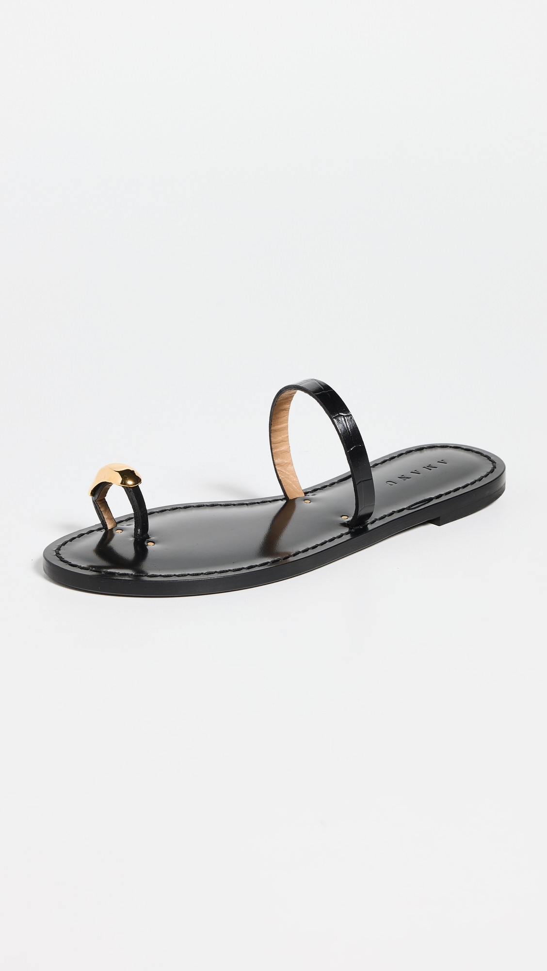 AMANU Kibera Sandals Black 9 | Shopbop