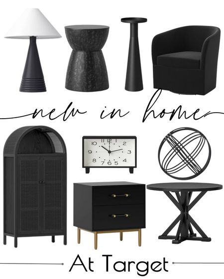 ✨𝙉𝙀𝙒✨ I’m obsessed with all this new black furniture coming in!! So sleek!! 
Way to go Target! Loving it ❤️

#LTKsalealert #LTKhome #LTKfamily