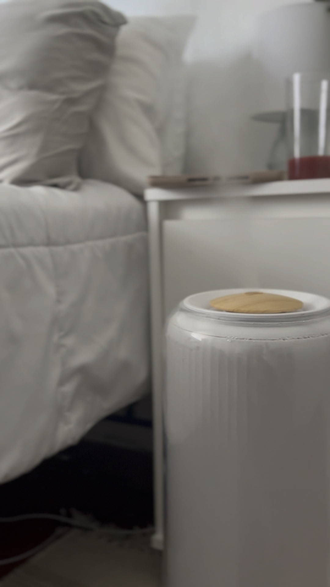 Feeling under the weather this week so the humidifier has been a necessary part of the bedroom decor. Luckily my Homedics Humidifier has a sleek look that is good on the eye and even better for my healing ❤️‍🩹 

#LTKsalealert #LTKhome #LTKfamily