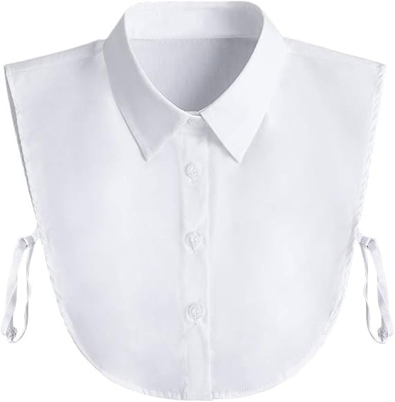 UNAOIWN Fake Collar Detachable Blouse Dickey Collar Half Shirts False Collar for Women and Girls | Amazon (UK)