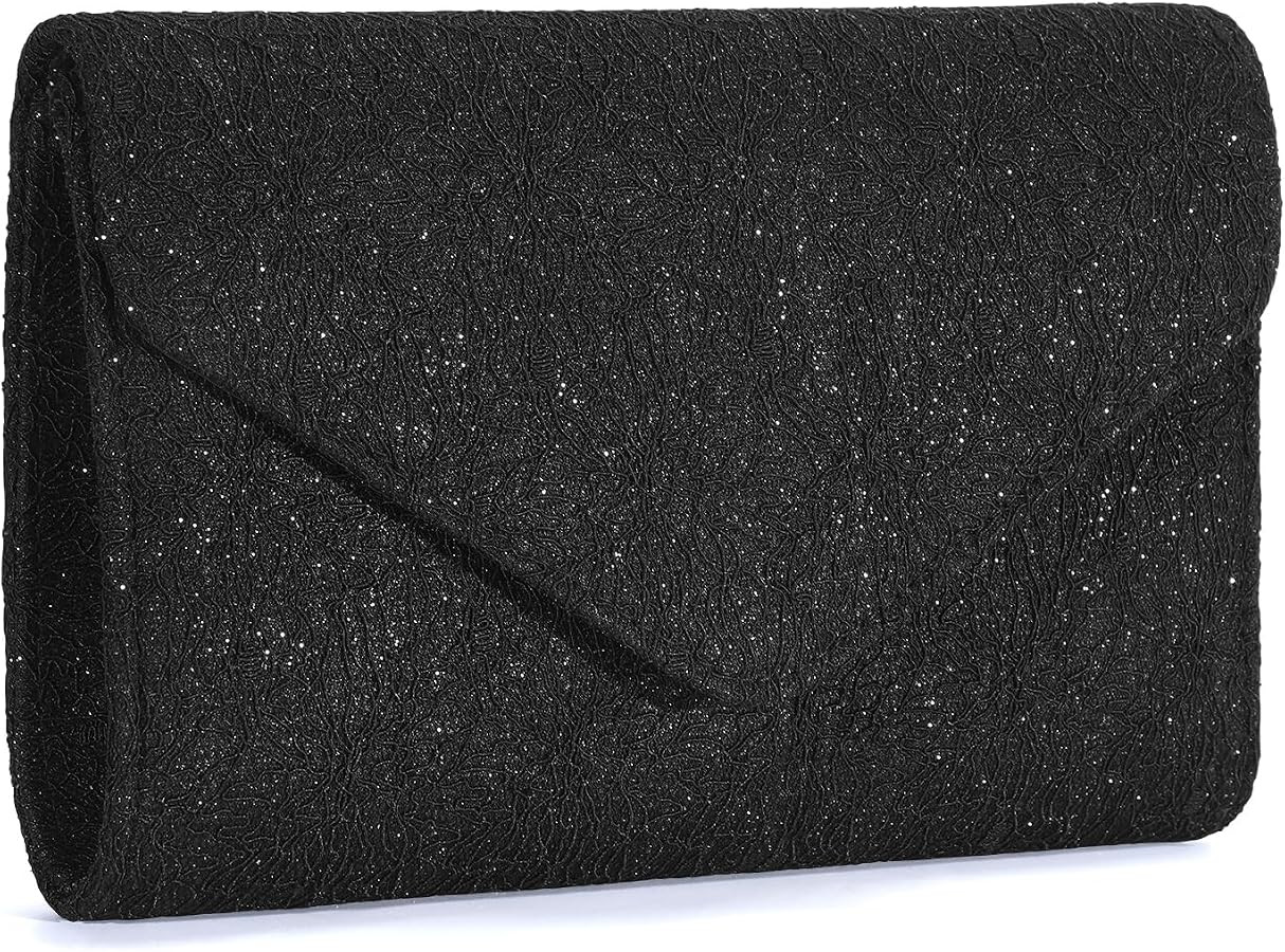 UBORSE Evening Bag Lace Clutch Purse for Women Formal Elegant Envelope Wedding Party Cocktail Cro... | Amazon (US)