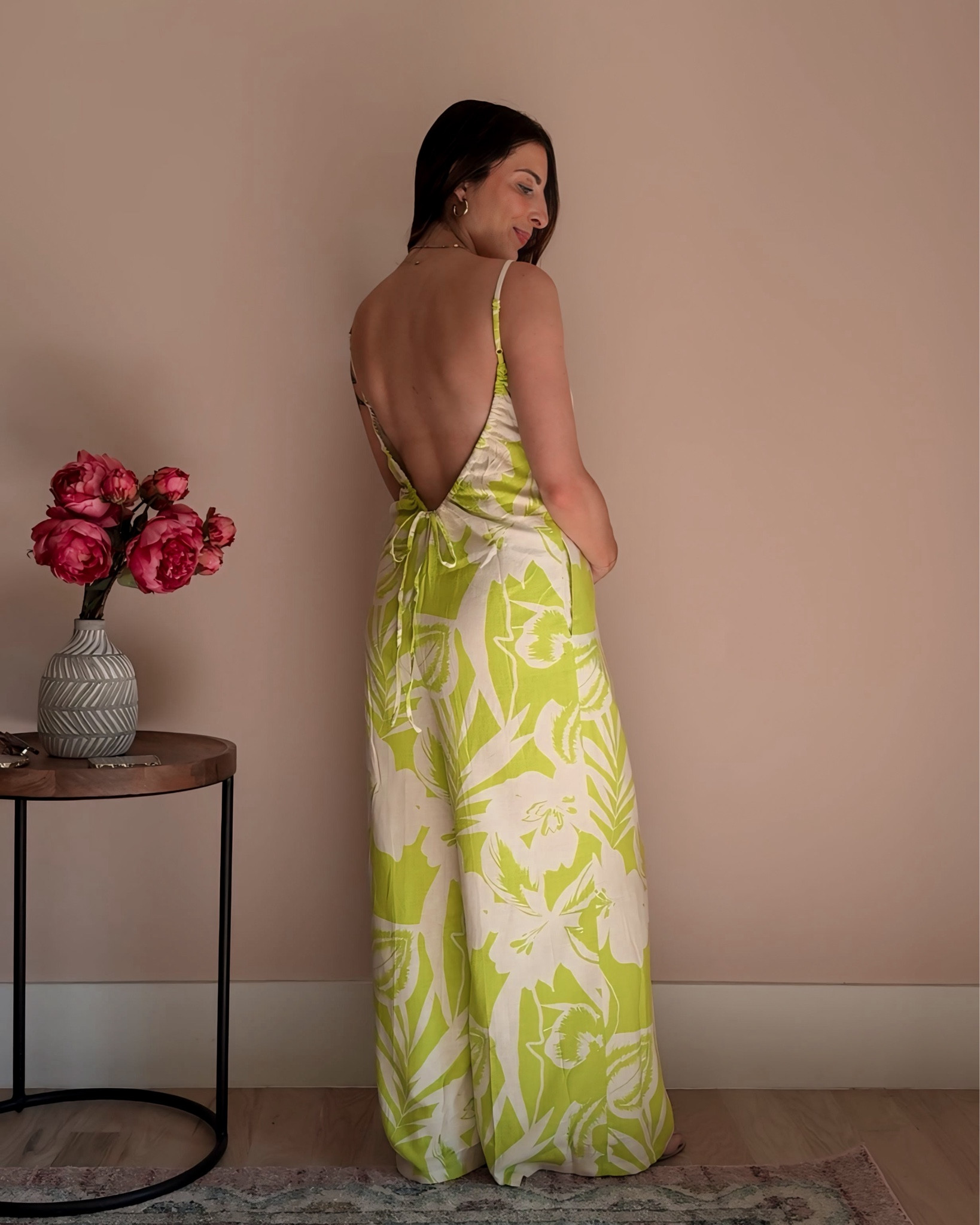 2 bump friendly summer outfits from VICI! I’m wearing size small in both. Their whole website is 25% off right now too with code JULY25 🫶🏼

Maternity, summer outfits, vacation outfits, green jumpsuit, red floral flowy dress, tropical vacation outfits, tropical prints#LTKSummerSales 

#LTKFindsUnder100 #LTKBump