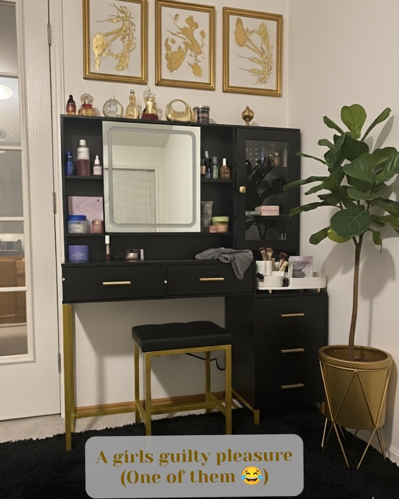 I’m in love. I’m obsessed. The vanity I never knew I wanted so bad, now I can’t imagine my space without it.

#LTKBeauty #LTKGiftGuide #LTKHome