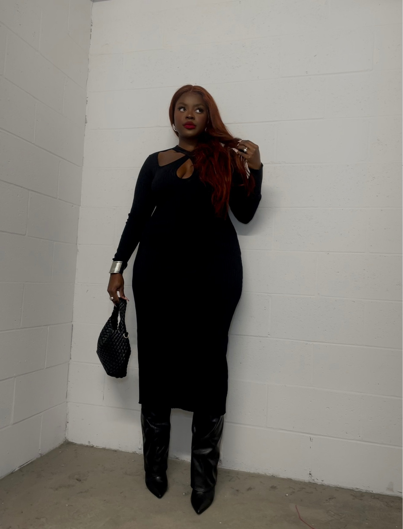 All black fall outfit 🖤🚀✨
Sizes:

Dress - Large 
Shoes - 8 

#LTKHolidaySale #LTKplussize #LTKstyletip