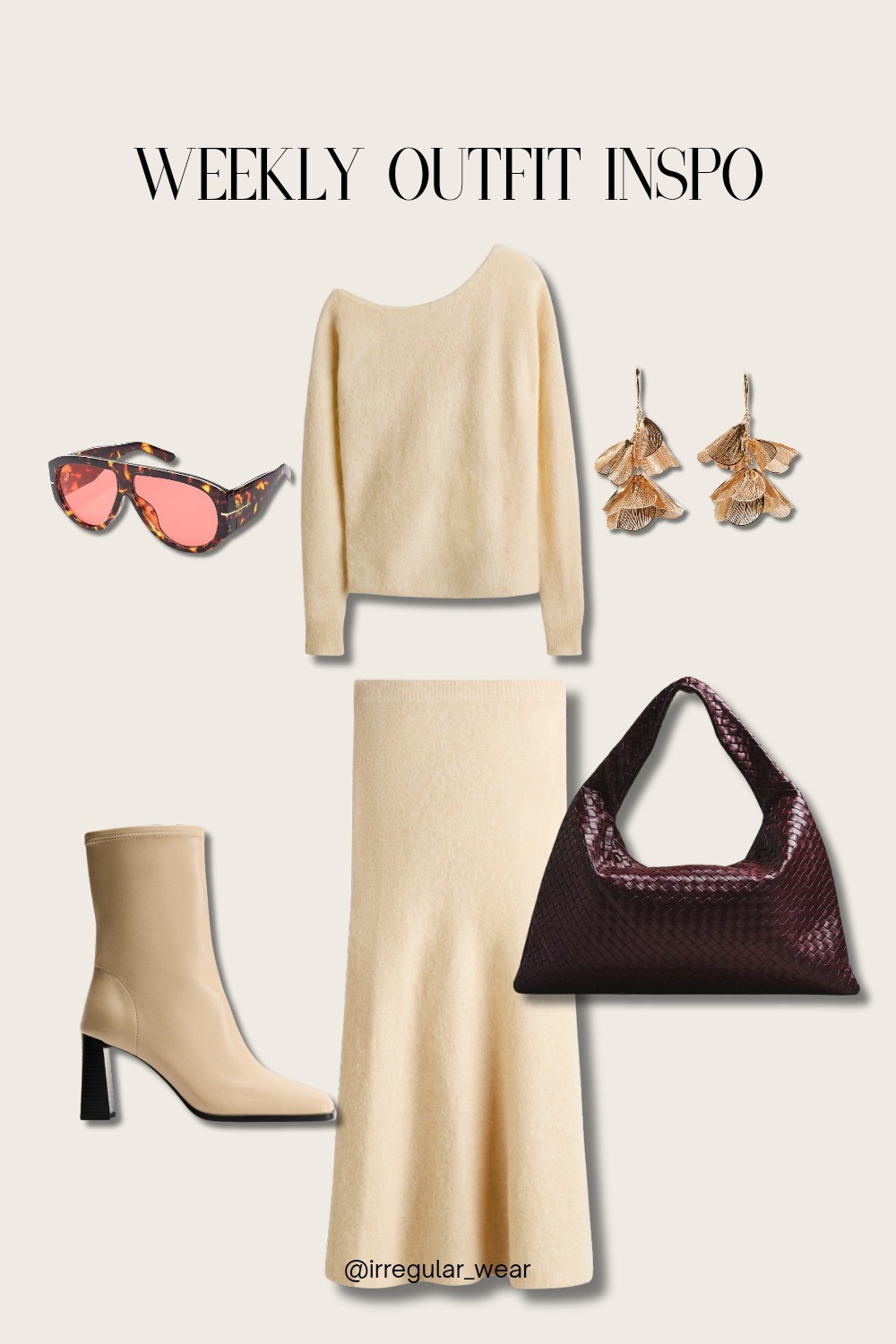 #zaraoutfits #knittedskirt #matchingset #wovenbag 

#LTKgrwm